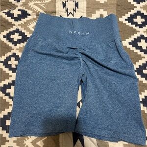 NVGTN Heather Blue Active Shorts